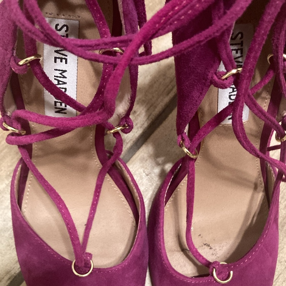 Preloved Steve Madden Heel Magenta Color/Fushia - Picture 8 of 8